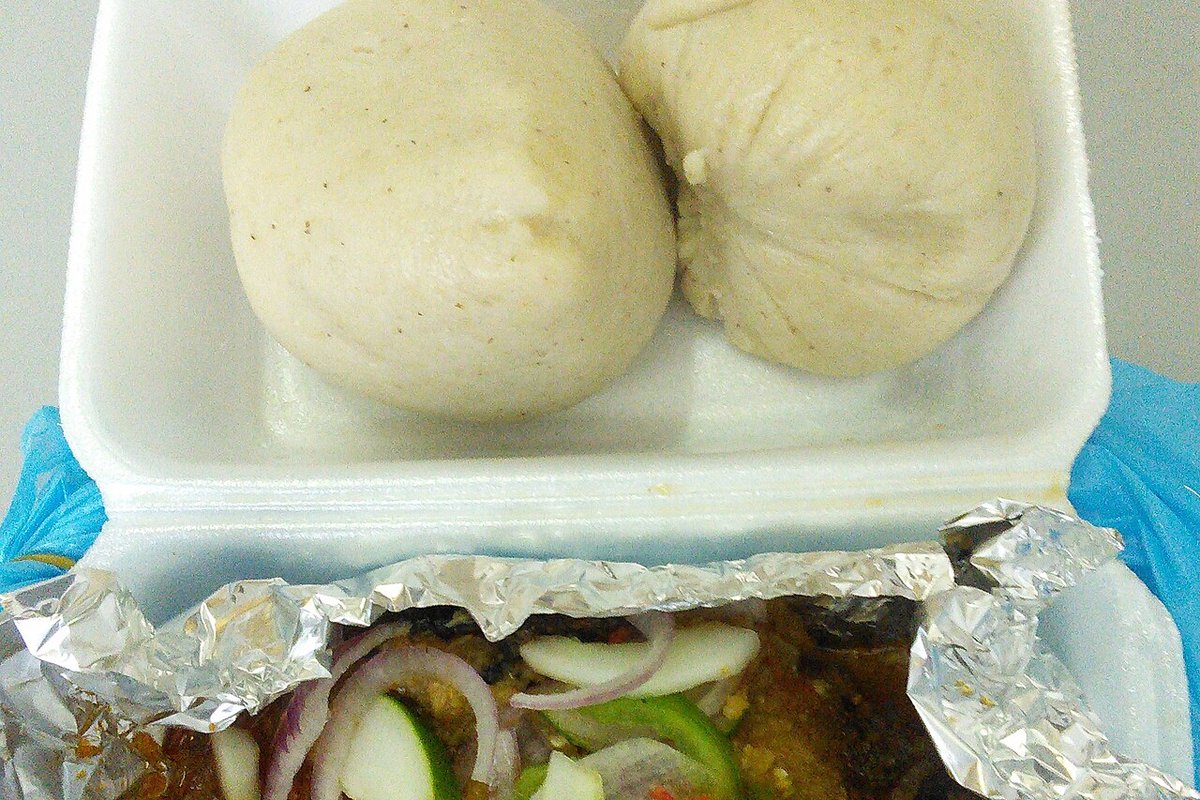 Banku with Grilled Tilapia
