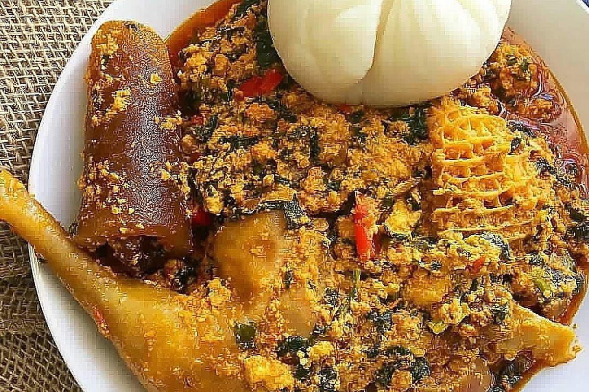 Egusi Soup (Nigerian melon-seed soup)