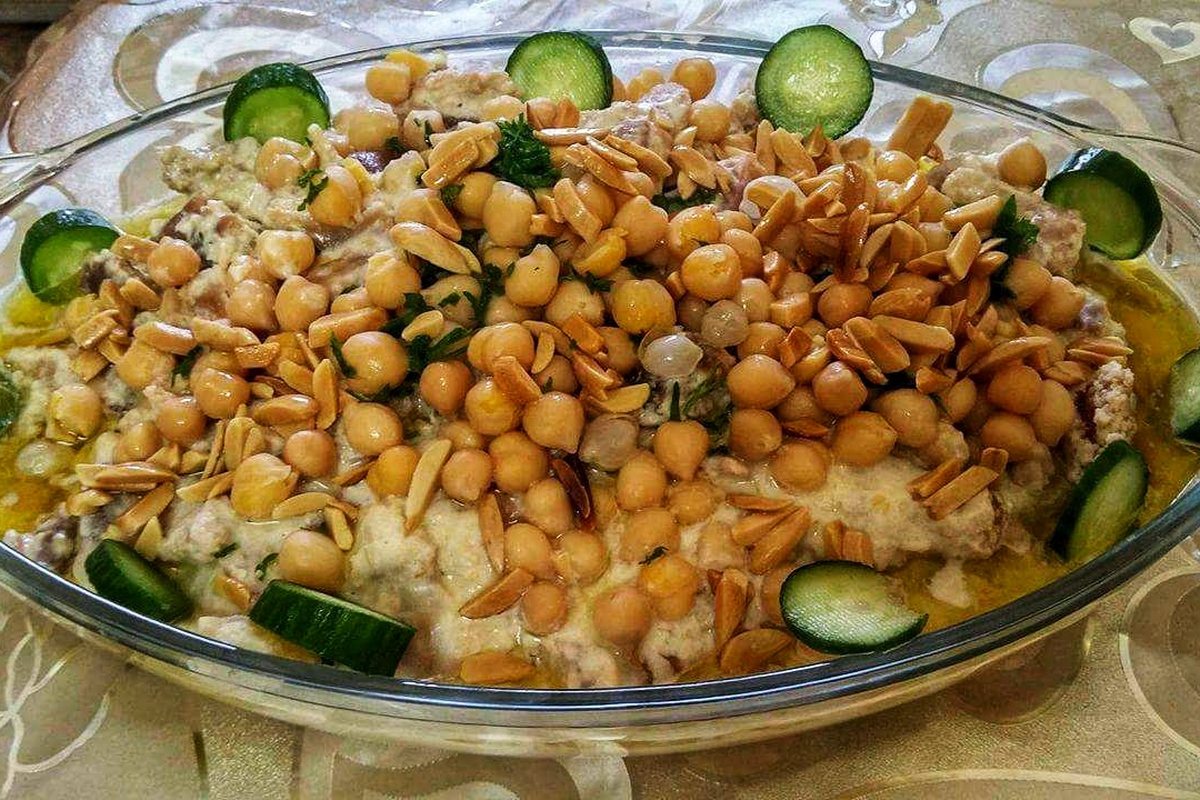 فتة حمص
