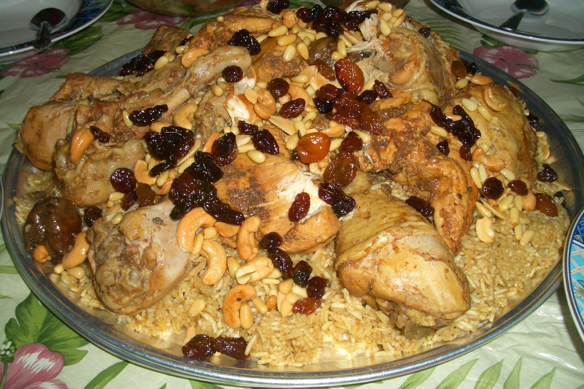 كبسة دجاج سعودية