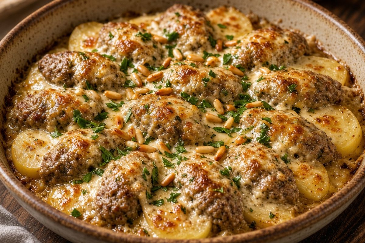 كفتة بالطحينية