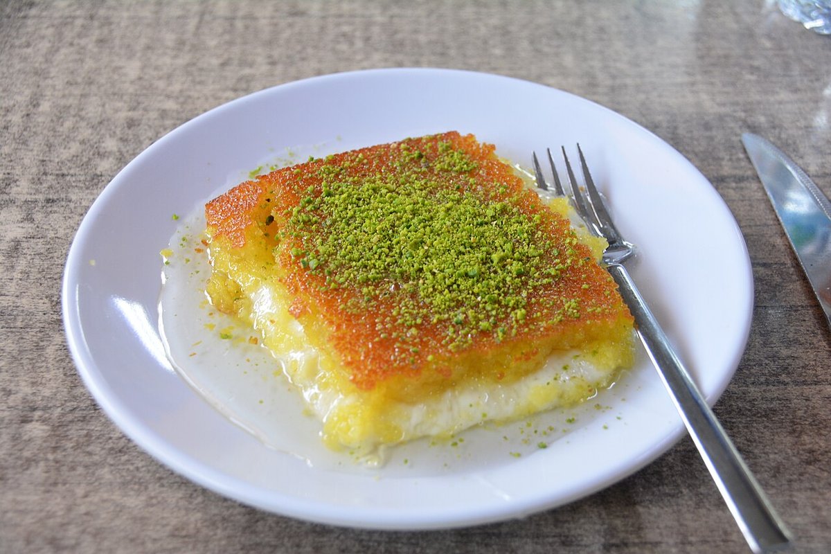 كونفي هاتاي (كنافة تركية بالجبن)