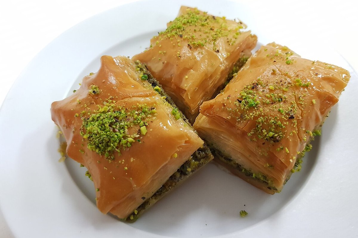 بقلاوة تركية بالفستق